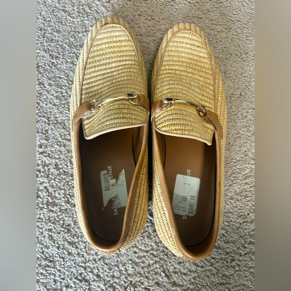 Men’s Rattan Straw Loafers